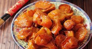 candied sweet potato