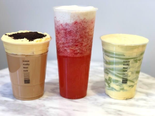 cheese tea, a new modern Chinese dessert