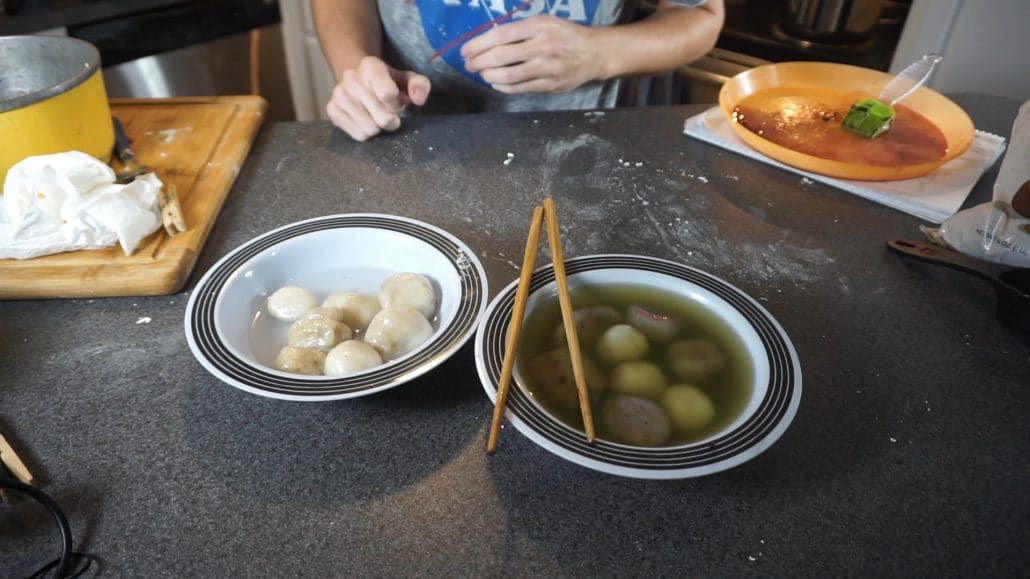 Colorful Tang Yuan