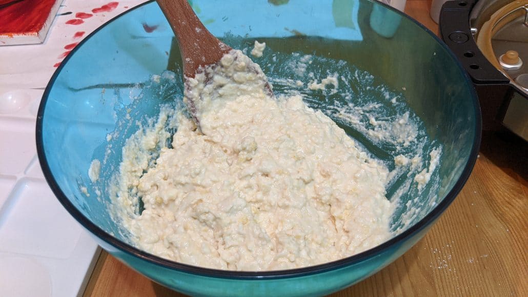 Pan de bono dough