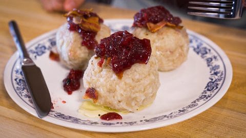 Palt: Hearty Swedish Pork and Potato Dumplings With Jam - Dinner By Dennis